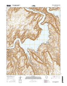Deep Canyon North 2017 topographic map thumbnail