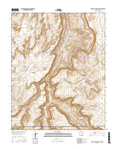 Deep Canyon South 2017 topographic map thumbnail