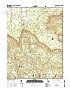 Deer Creek Lake 2017 topographic map thumbnail