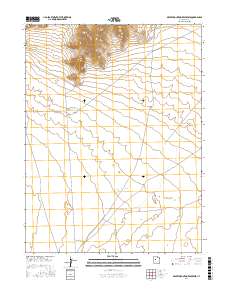 Desert Mountain Reservoir 2017 topographic map thumbnail