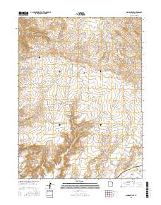 Dinosaur NW 2017 topographic map thumbnail