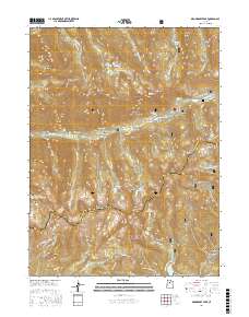 Dromedary Peak 2017 topographic map thumbnail