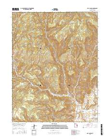 Dry Canyon 2017 topographic map thumbnail