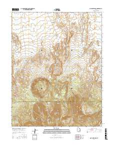 Dry Lakes Peak 2017 topographic map thumbnail