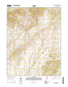 Dry Willow Peak 2017 topographic map thumbnail