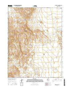 Dugway Pass 2017 topographic map thumbnail