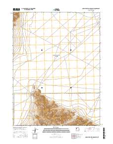 Dugway Proving Ground SW 2017 topographic map thumbnail