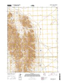 Dugway Range NE 2017 topographic map thumbnail