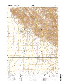 Dugway Range NW 2017 topographic map thumbnail