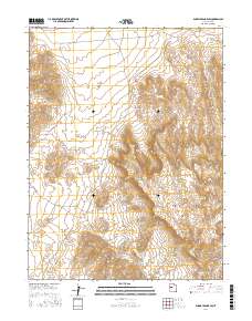 Dugway Range SW 2017 topographic map thumbnail