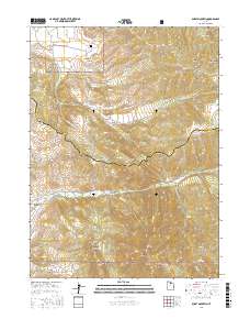 Durst Mountain 2017 topographic map thumbnail