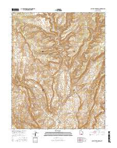 East of the Navajo 2017 topographic map thumbnail