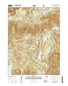 East Park Reservoir 2017 topographic map thumbnail