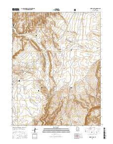Emery East 2017 topographic map thumbnail