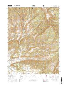 Farm Creek Peak 2017 topographic map thumbnail