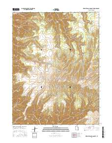 Firewater Canyon South 2017 topographic map thumbnail