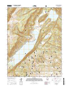 Fish Lake 2017 topographic map thumbnail