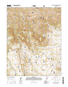 Flake Mountain West 2017 topographic map thumbnail