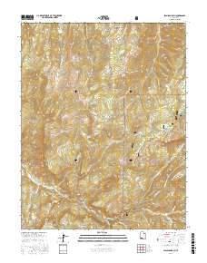 Flanigan Arch 2017 topographic map thumbnail