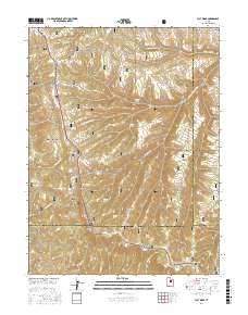 Flat Ridge 2017 topographic map thumbnail
