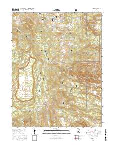 Flat Top 2017 topographic map thumbnail