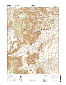 Flattop Mountain 2017 topographic map thumbnail