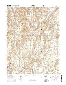 Flossie Knoll 2017 topographic map thumbnail