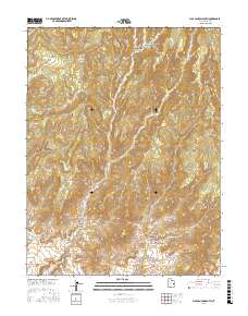 Floy Canyon South 2017 topographic map thumbnail