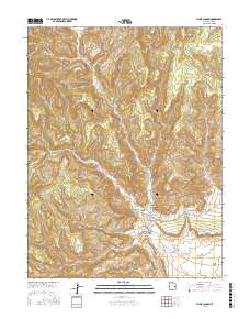 Flume Canyon 2017 topographic map thumbnail