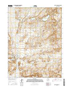 Fort Duchesne 2017 topographic map thumbnail