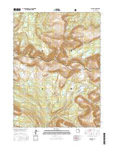 Fox Lake 2017 topographic map thumbnail