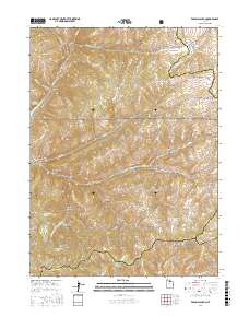 Francis Canyon 2017 topographic map thumbnail