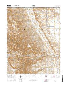 Fruita 2017 topographic map thumbnail