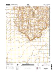 Fumarole Butte 2017 topographic map thumbnail