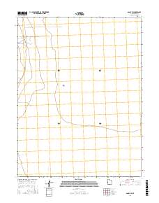Gandy SW 2017 topographic map thumbnail
