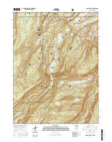 Gilbert Peak NE 2017 topographic map thumbnail