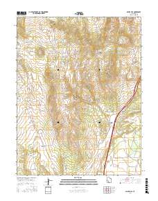 Gillies Hill 2017 topographic map thumbnail