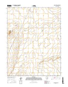 Gilson Butte 2017 topographic map thumbnail