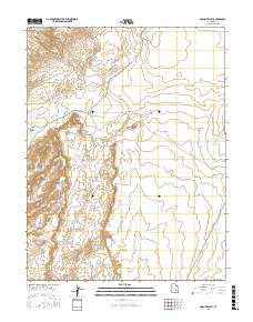 Goblin Valley 2017 topographic map thumbnail