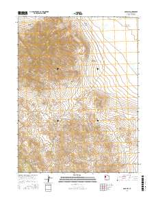 Gold Hill 2017 topographic map thumbnail