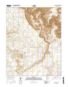 Goulding NE 2017 topographic map thumbnail