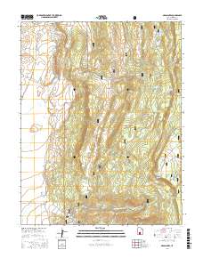 Grass Lakes 2017 topographic map thumbnail