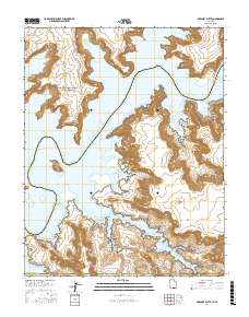 Gregory Butte 2017 topographic map thumbnail