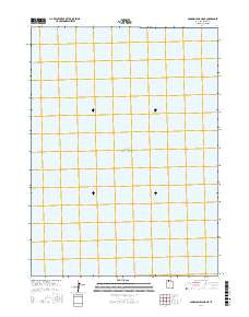 Gunnison Island NE 2017 topographic map thumbnail