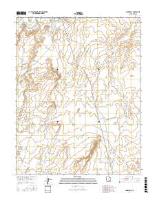 Hanksville 2017 topographic map thumbnail