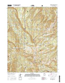 Heber Mountain 2017 topographic map thumbnail