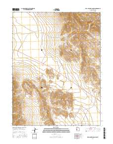 Hell'n Moriah Canyon 2017 topographic map thumbnail
