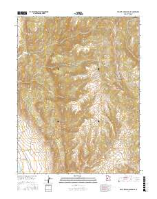 Hells Kitchen Canyon SE 2017 topographic map thumbnail