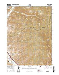 Henefer 2017 topographic map thumbnail