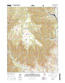 Hiawatha 2017 topographic map thumbnail